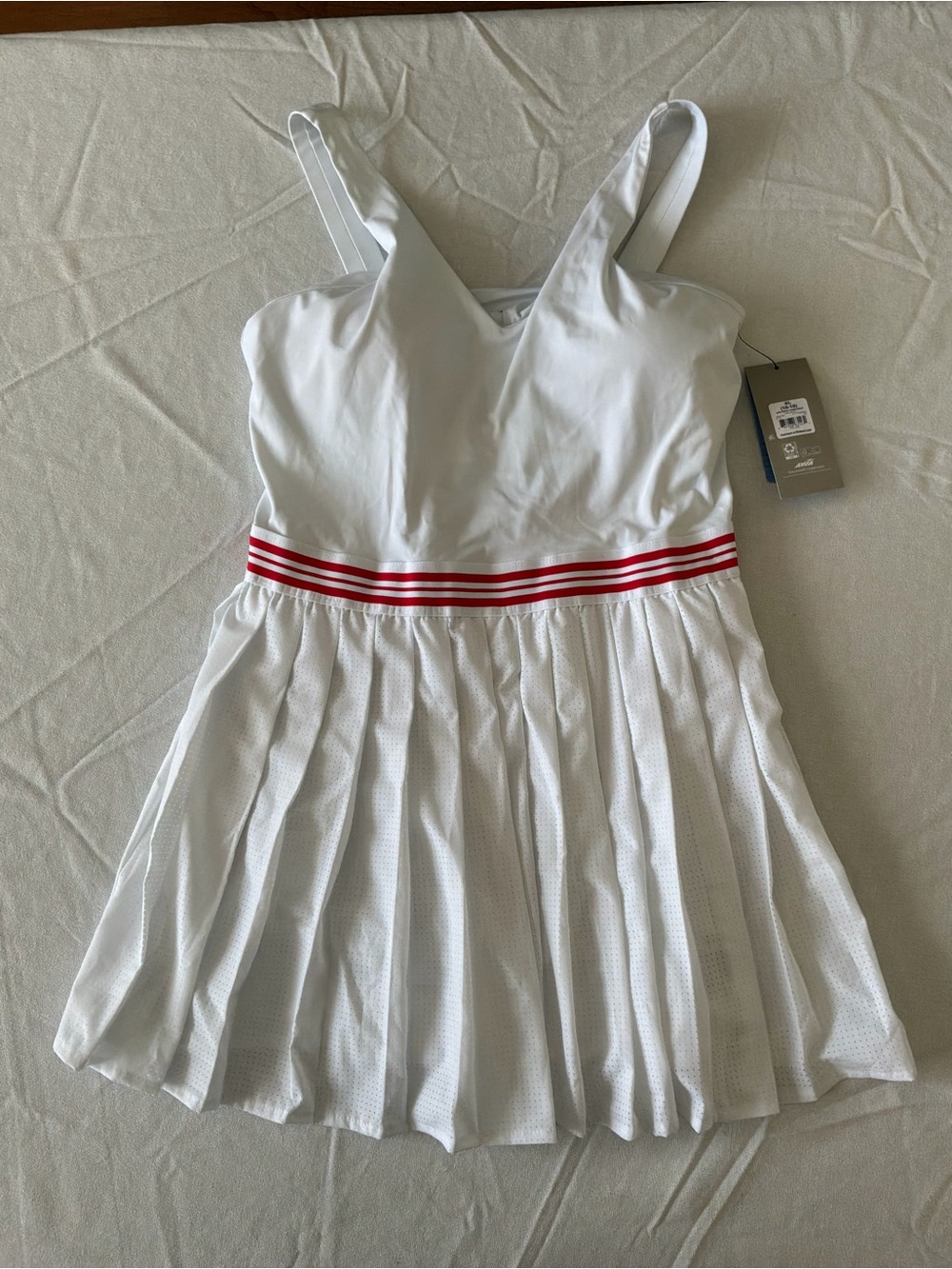 ******* Avia White Athletic Tennis Dress b5 *******
